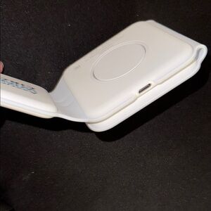 White Wireless Charging Pad